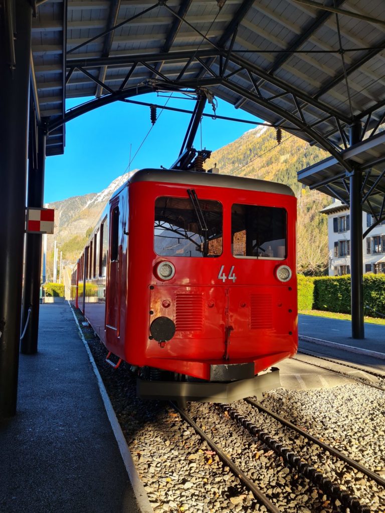 train rouge Montenvers