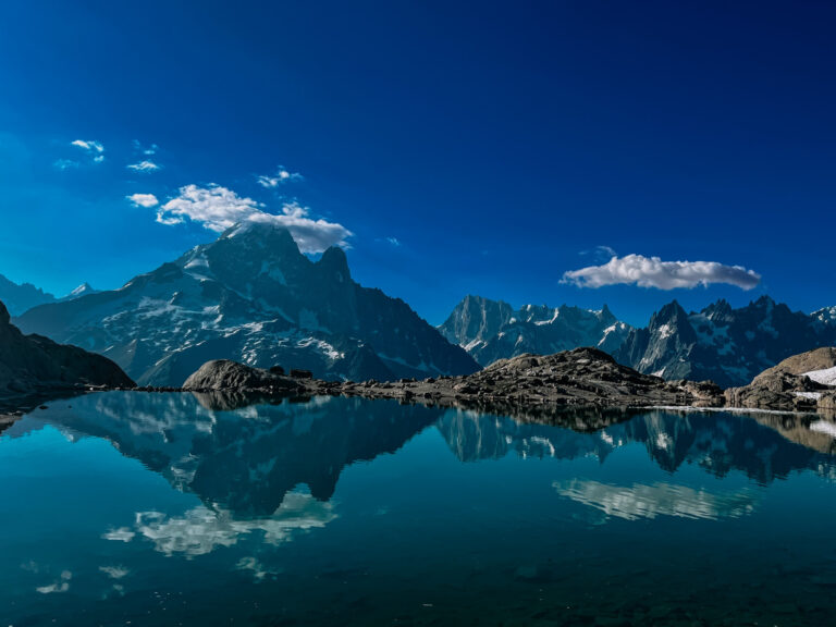 lac blanc aiguilles rouges