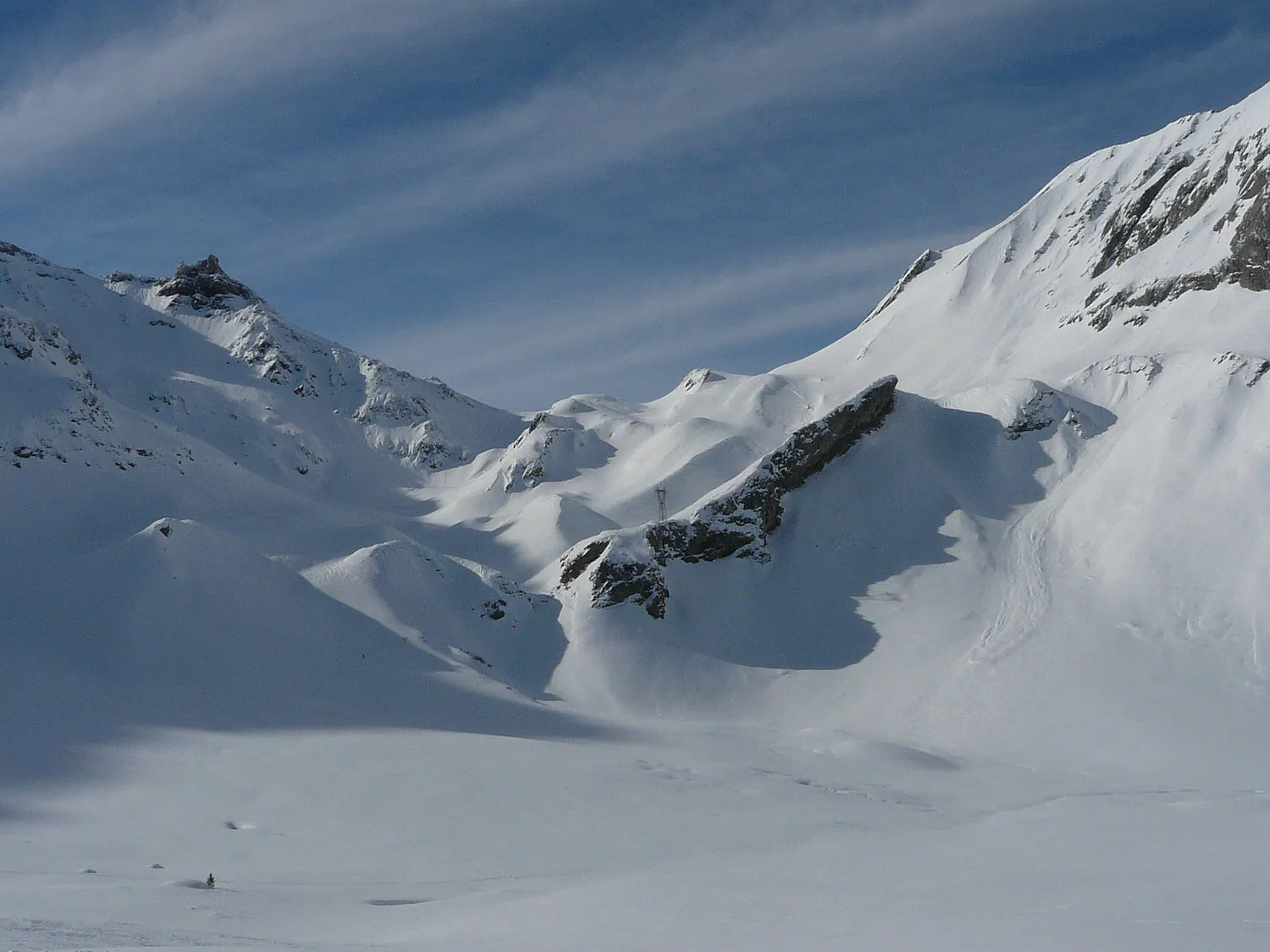Col du Bonhomme en ski rando
