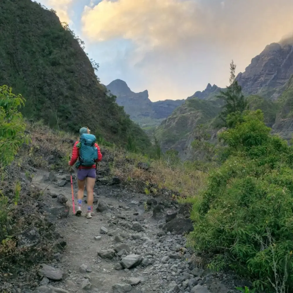 sentier ile reunion Sentier ile reunion trek