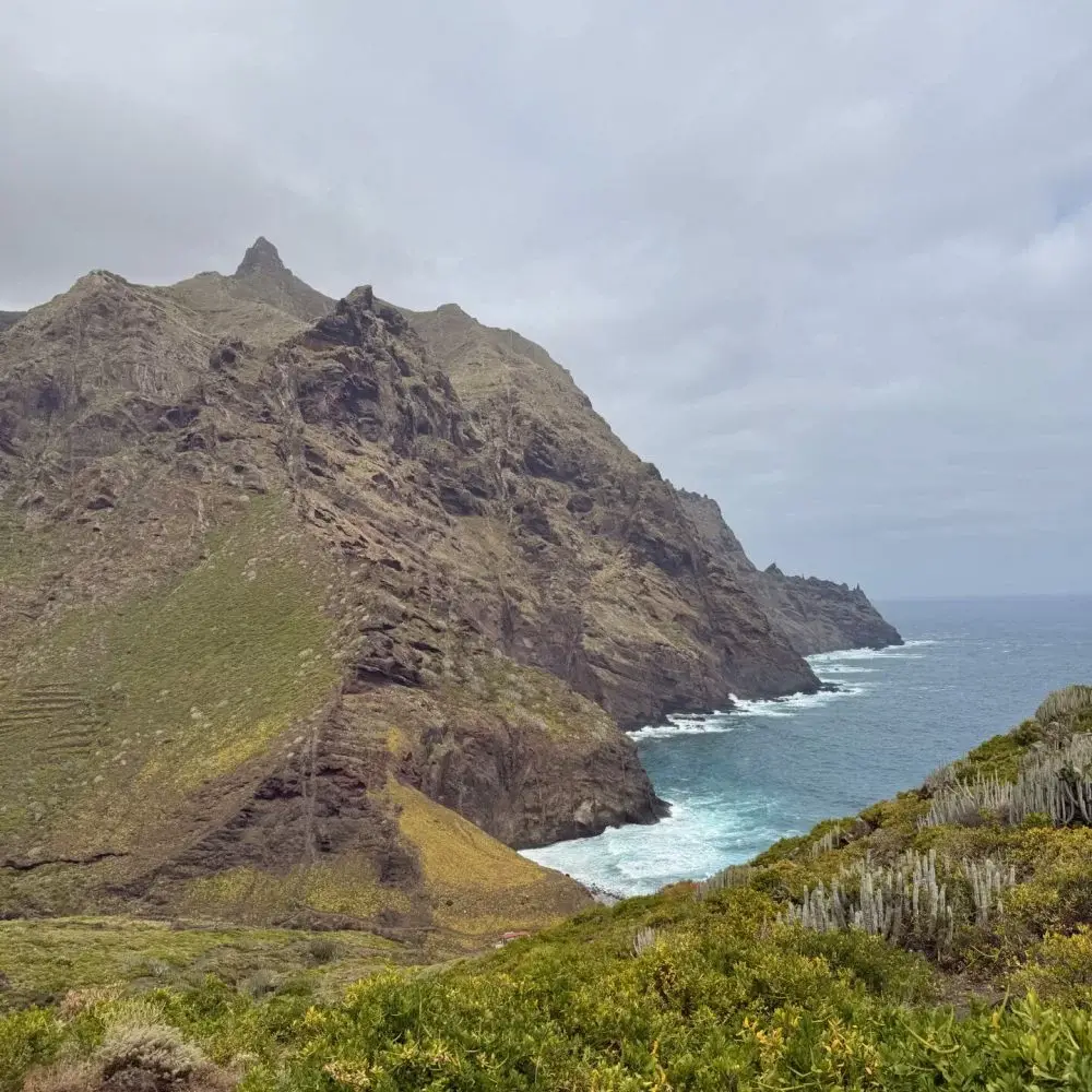 Massif Anaga Tenerife Massif Anaga Tenerife ocean
