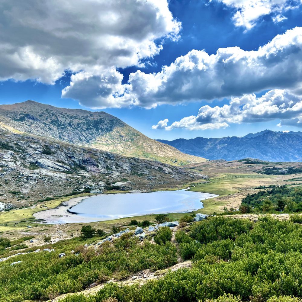 Lac de Nino sur le GR20 en Corse