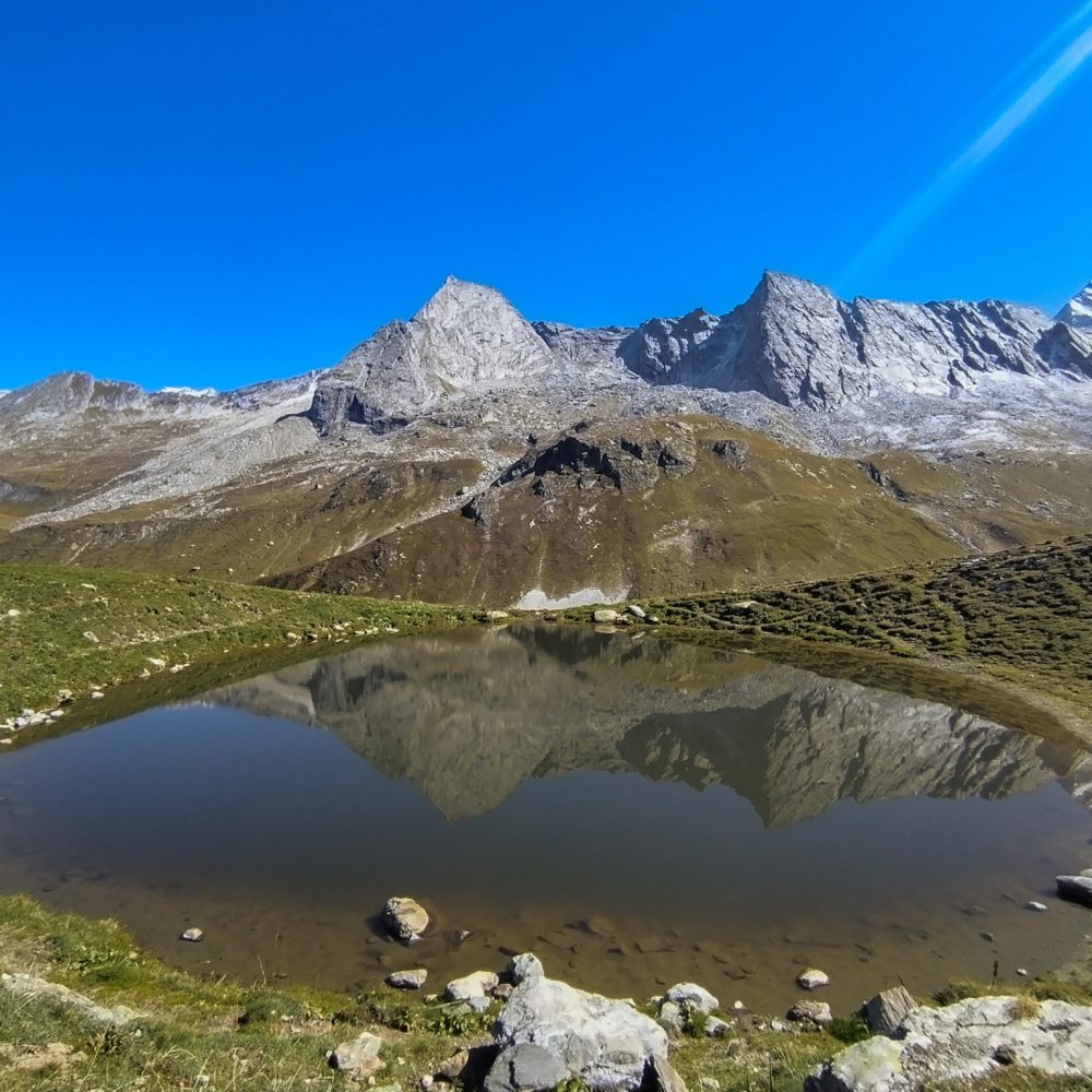 lac de la partie tour glacier vanoise