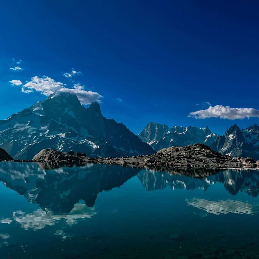 lac blanc aiguilles rouges