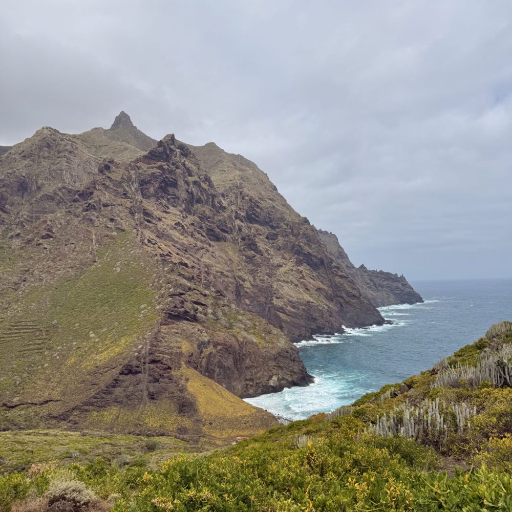 Massif Anaga Tenerife ocean